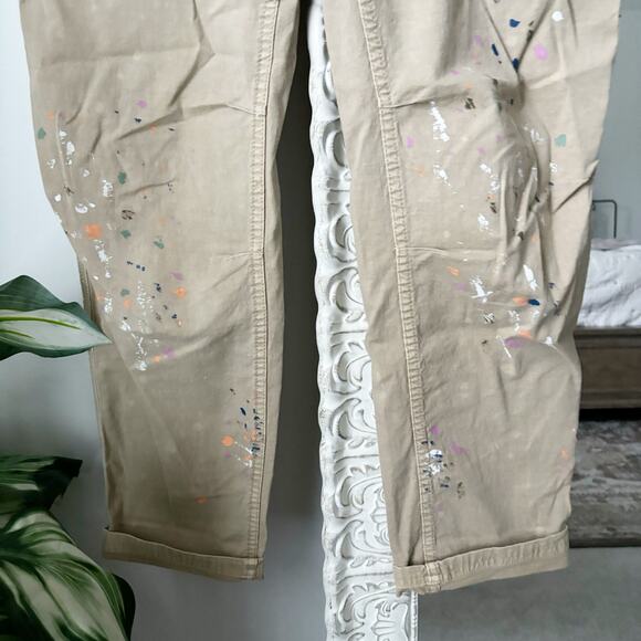 Anthropologie Wanderer Painterly Cargo Pants - Picture 2 of 6